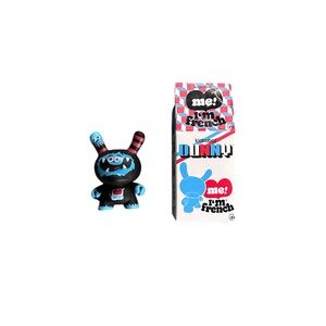 Kidrobot Dunny Love Me I’m French Series Superdeux Designer Vinyl Art Toy + Box